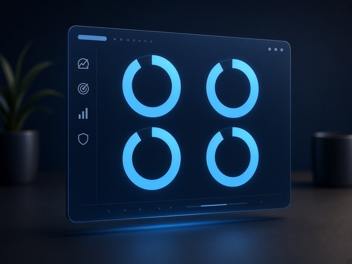 Performance score gauges